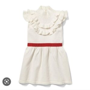 Janie and Jack velvet belt ruffle dress size 6